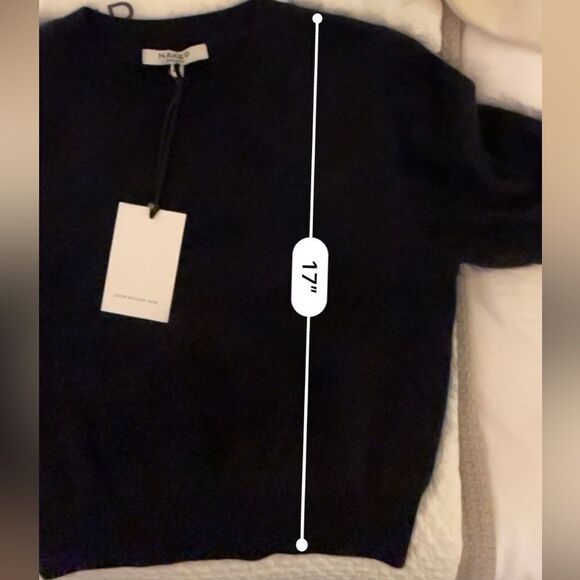 Naked Cashmere Sheena Brushed Cashmere Sweater Top - Picture 9 of 10